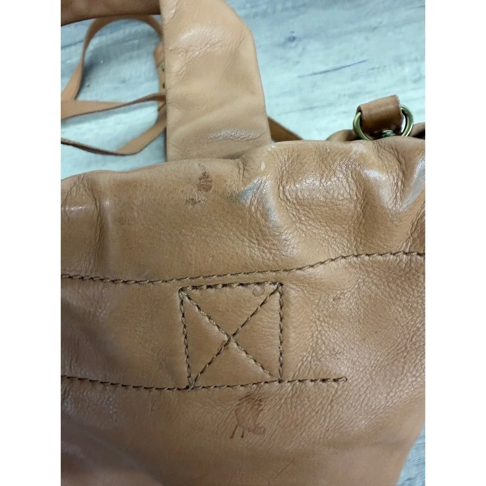 Madewell Piazza Hobo Bag English Saddle Leather Crossbody Brown NH025